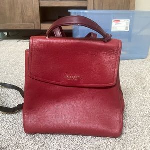 Kate Spade red backpack!